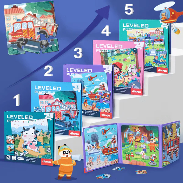 Puzzle Magnético 3 en 1 | Memoria & concentración