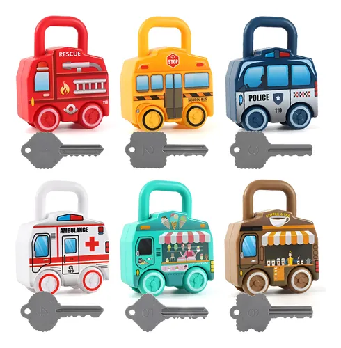 Autos encaje candado con llaves