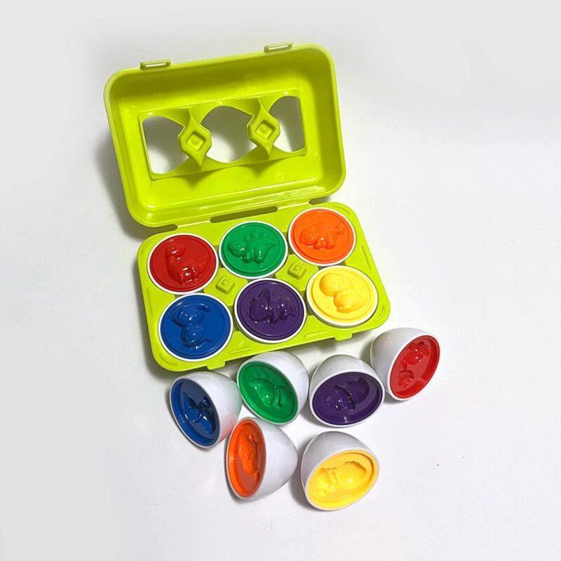 6 Huevos Encaje – Dinosaurios | Juegos Educativos