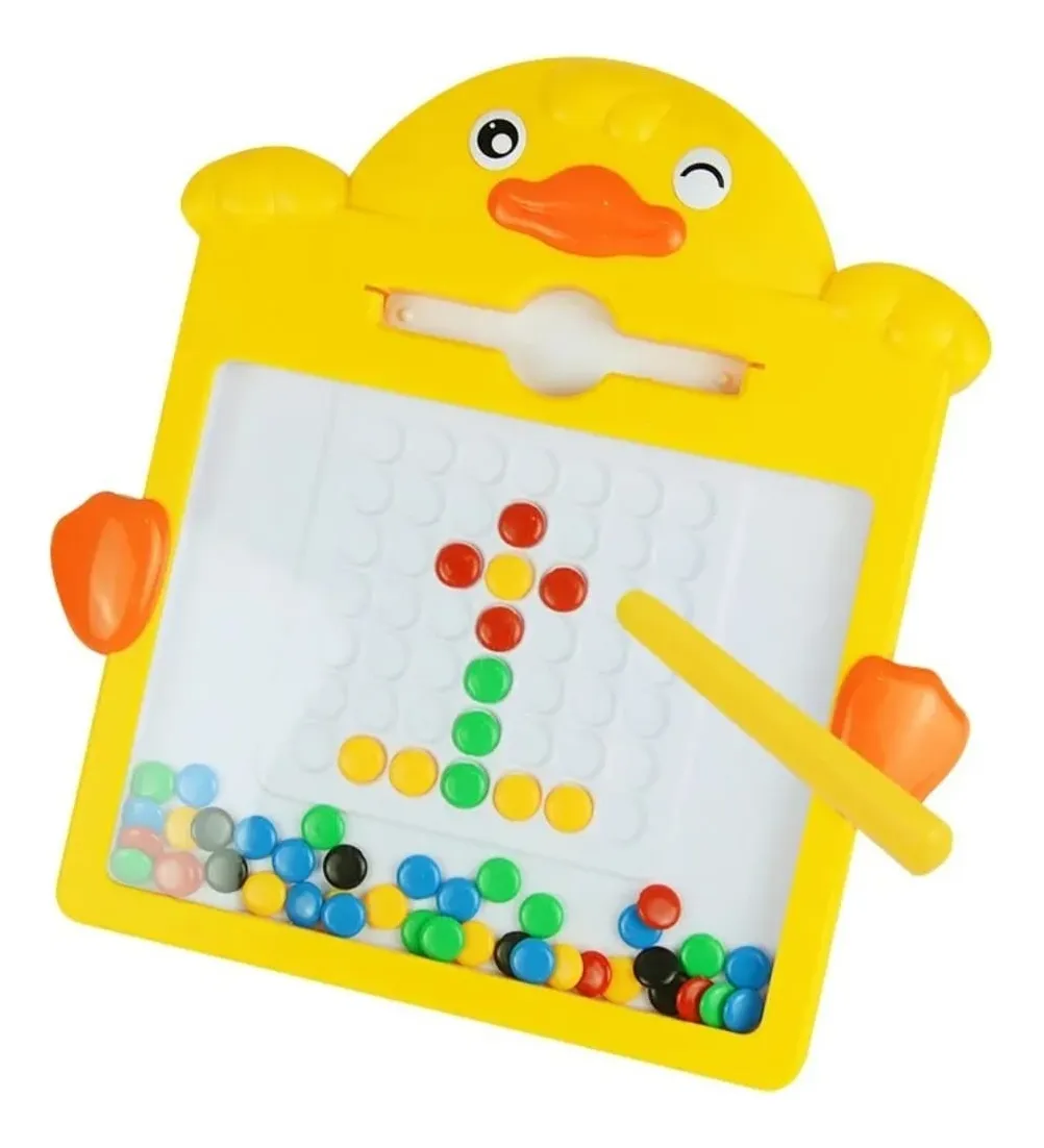 Tablero De Patrones Magnético Patito | Juegos Educativos