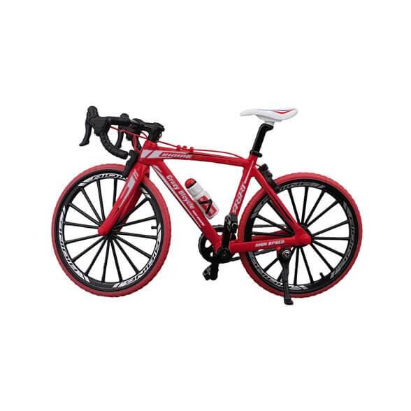 Bicicleta de colección Roja 1:10